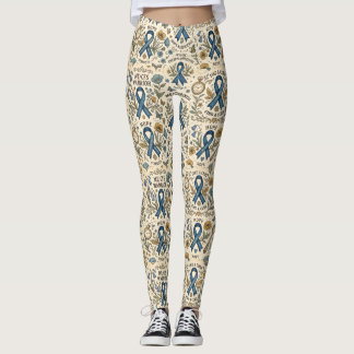 Chronic Fatigue ME/CFS Warrior Leggings