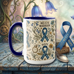 Chronic Fatigue ME/CFS Warrior Mug