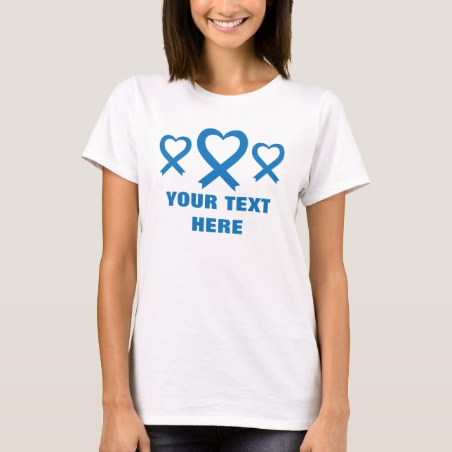Chronic Fatigue Syndrome CFS Ribbon T-Shirt (Front)
