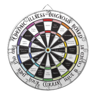Chronic Illness Diagnosis Dartboard