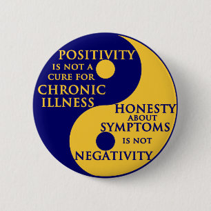 Chronic Illness Round Badge