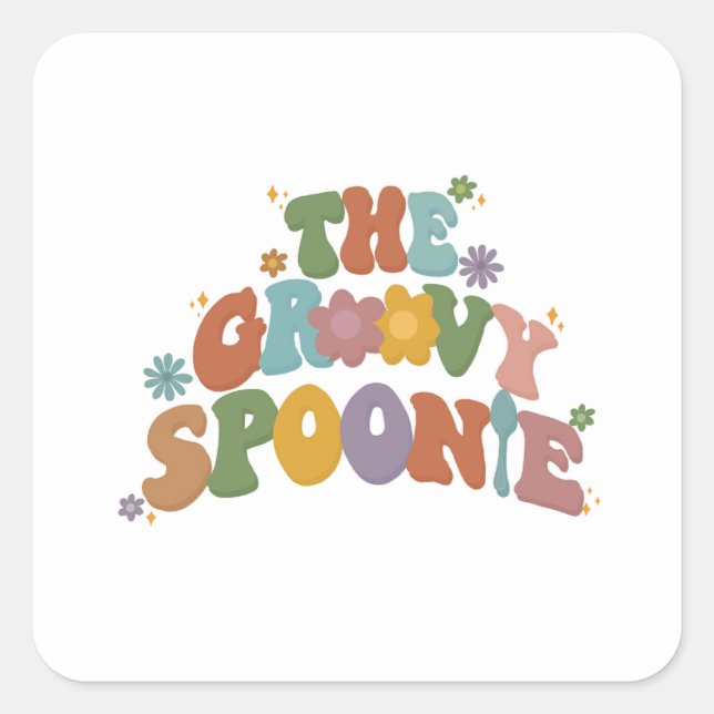 Chronic Illness Spoonie Sticker (Front)