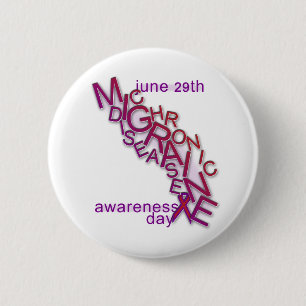 Chronic Migraine Disease - Word Scramble - Button