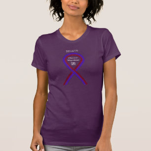 Chronic Migraines Awareness Ribbon Custom Shirt