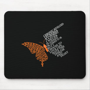 Chronic Myeloid Leukaemia Warrior Mouse Mat