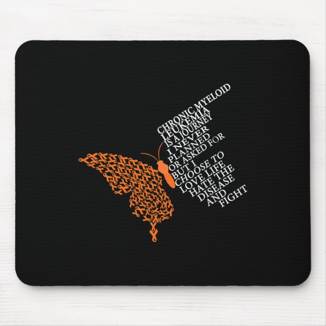 Chronic Myeloid Leukaemia Warrior  Mouse Mat (Front)