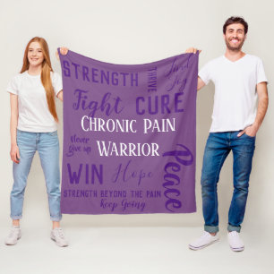 Chronic Pain Warrior blanket