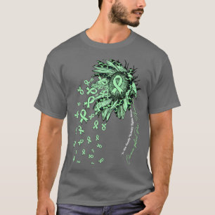Chronic pelvic Pain Awareness sunflower nobody fig T-Shirt