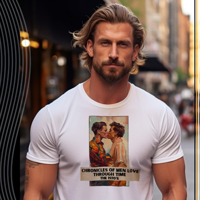 Chronicles of Men Love Through Time, The 1970's T-Shirt (Creator Uploaded)