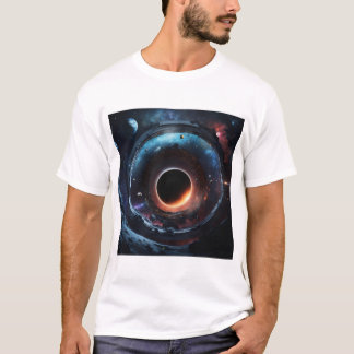 "ChronoShift: Gravitational Ballet in the Abyss" T-Shirt