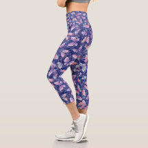 Chrysalis Yoga pants seamless butterfly pattern#1