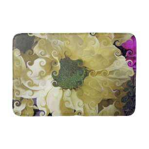 CHRYSANTHEMUM BATH MAT