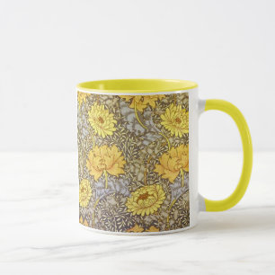 chrysanthemum by William Morris Mug