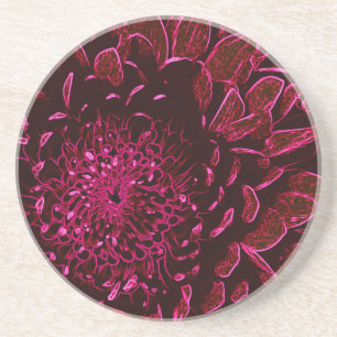 Chrysanthemum Coaster
