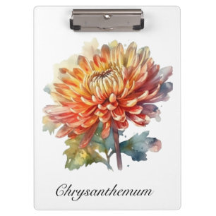 chrysanthemum customisable clipboard
