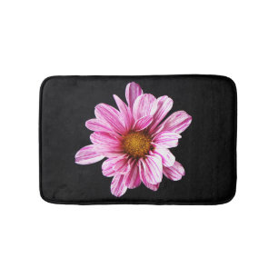 Chrysanthemum Flower bmcnm Bath Mat
