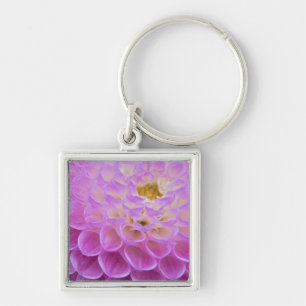 Chrysanthemum flower decorating grave site in key ring