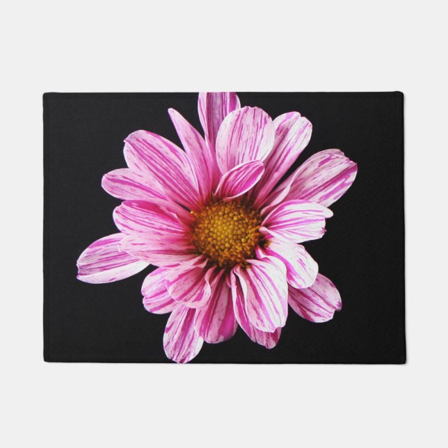 Chrysanthemum Flower dmcna Doormat (Front)