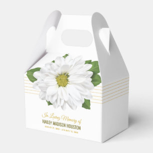 Chrysanthemum Flower Favour Box