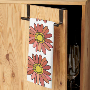 Chrysanthemum Flower Floral Chrysanthemum Tea Towel