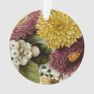 Chrysanthemum Flower Mum Floral Ornament