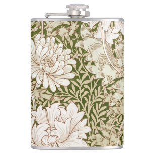 Chrysanthemum Gold, William Morris Hip Flask
