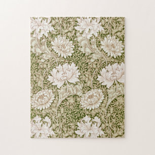 Chrysanthemum Gold, William Morris Jigsaw Puzzle