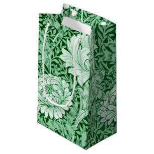 Chrysanthemum Green, William Morris Small Gift Bag