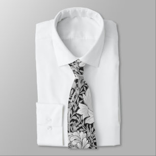 Chrysanthemum Grey, William Morris Tie