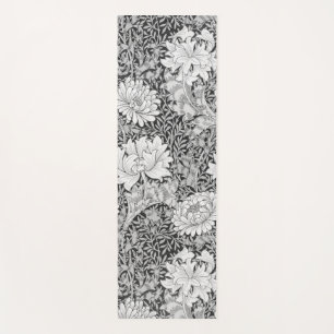 Chrysanthemum Grey, William Morris Yoga Mat
