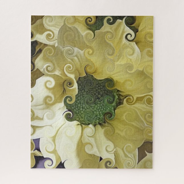 CHRYSANTHEMUM   JIGSAW PUZZLE (Vertical)