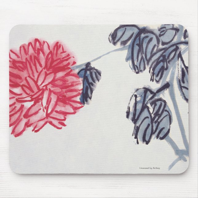 Chrysanthemum Mouse Mat (Front)