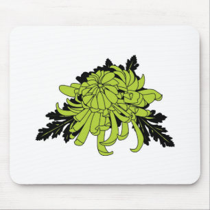 Chrysanthemum Mouse Mat