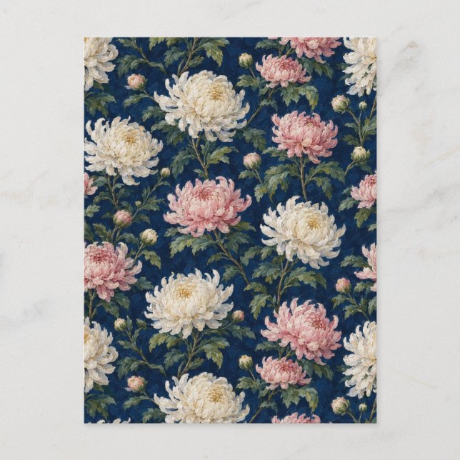 Chrysanthemum Postcard (Front)
