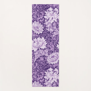 Chrysanthemum Purple, William Morris Yoga Mat