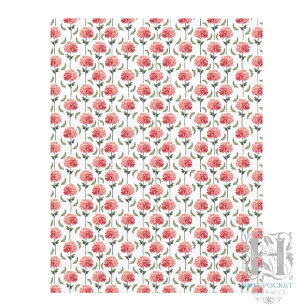 Chrysanthemum Scrapbook Paper