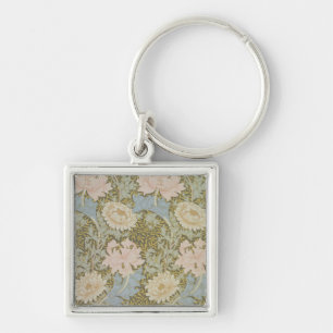 'Chrysanthemum' wallpaper, 1876 (wallpaper) Key Ring