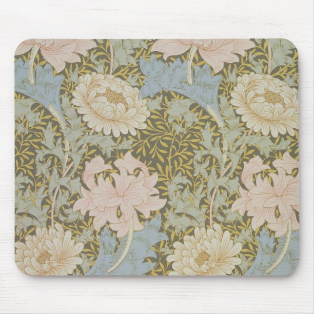'Chrysanthemum' wallpaper, 1876 (wallpaper) Mouse Mat (Front)