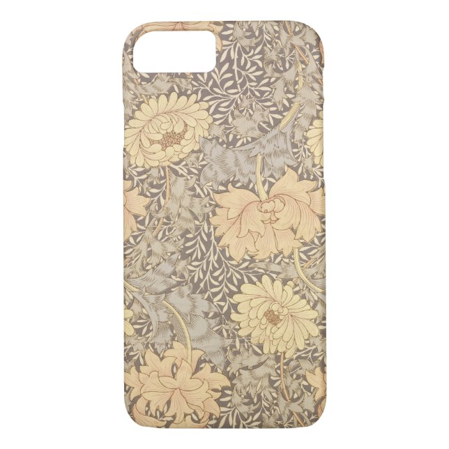 'Chrysanthemum' wallpaper design, 1876 Case-Mate iPhone Case (Back)