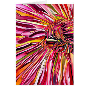 Chrysanthemum watercolor art flower