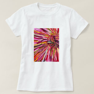 Chrysanthemum watercolor art flower T-Shirt
