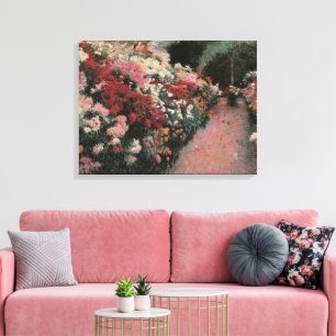 Chrysanthemums by Dennis Bunker Miller, Fine Art Canvas Print