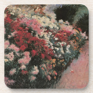 Chrysanthemums by Dennis Bunker Miller, Fine Art Coaster