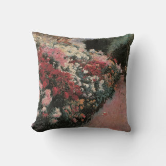 Chrysanthemums by Dennis Bunker Miller, Fine Art Cushion