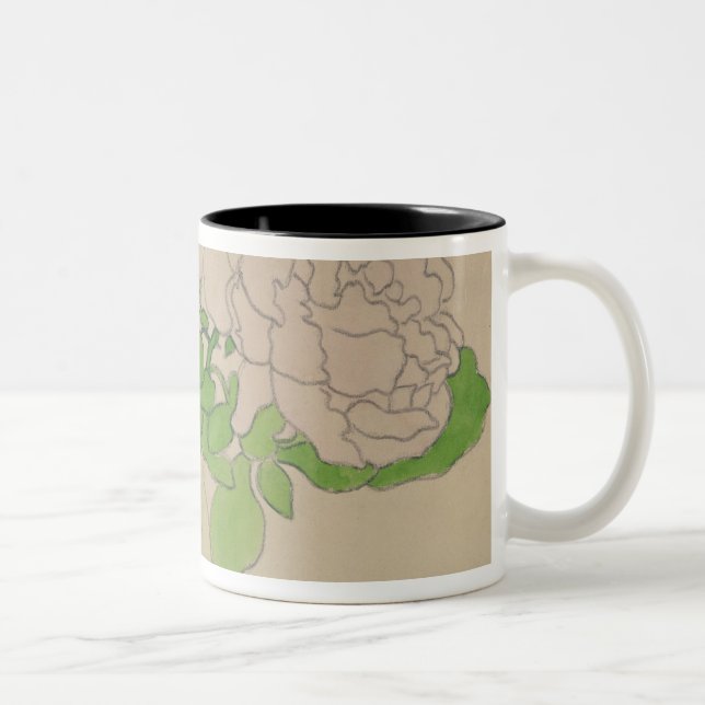 Chrysanthemums, c.1900 Two-Tone coffee mug (Right)