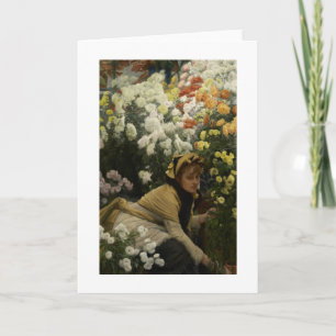 Chrysanthemums (flower seller) card