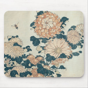Chrysanthemums Mouse Mat