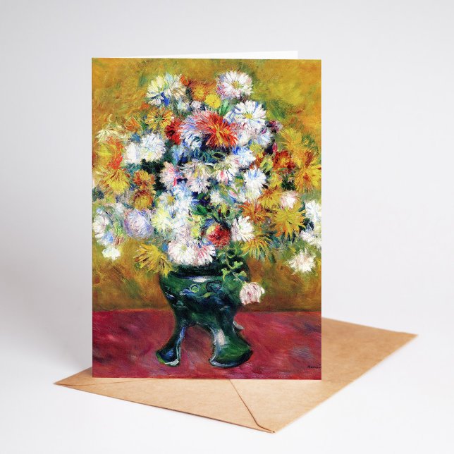 Chrysanthemums | Renoir Card (Creator Uploaded)