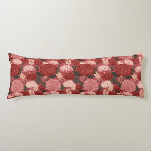 Chrysanths Botanical Rustic Decor Western Memory F Body Cushion