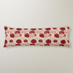 Chrysanths Bouquet Condo Decor Timeless Memory Foa Body Cushion